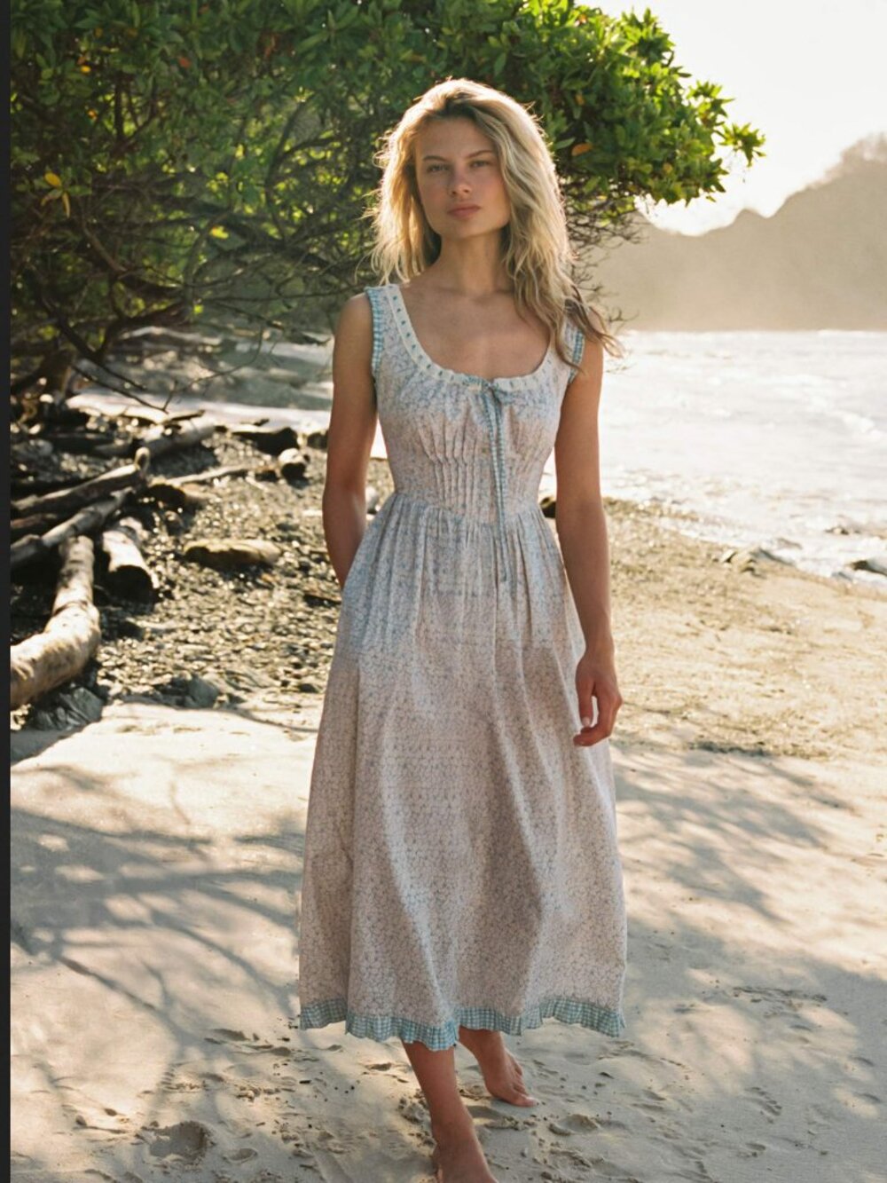 Christy Dawn Eliana Dress Bleu Phlox